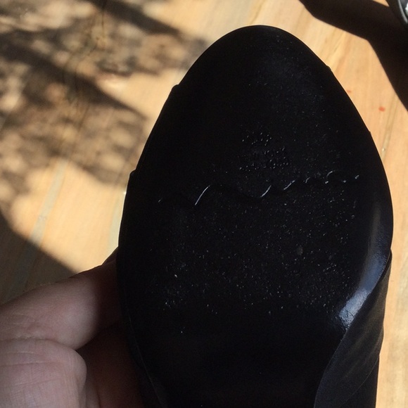 Black Nina Criana-LS Open Toe Pumps - Picture 6 of 15